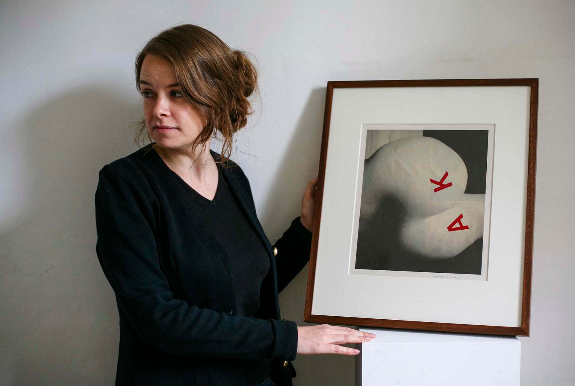 portrait of christabel stewart photographed for Class by enzo dal verme